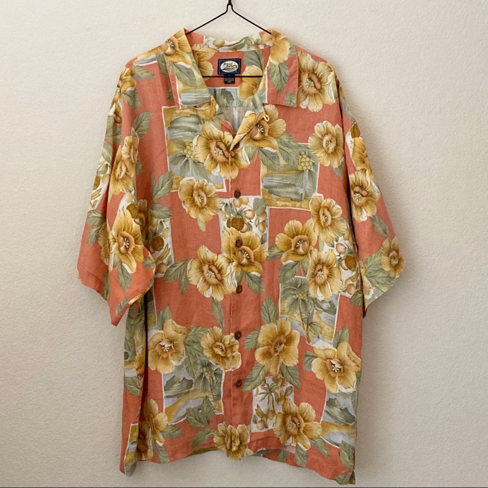 Tommy Bahama Tropical Floral Linen Shirt